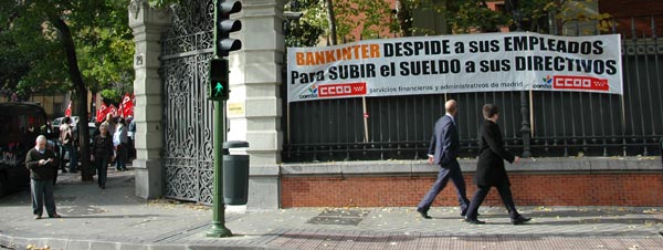 Manifestaci�n Bankinter 18 de noviembre - inicio