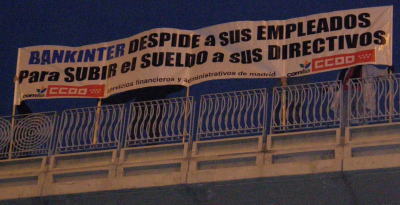 Manifestaci�n Bankinter 18 de noviembre